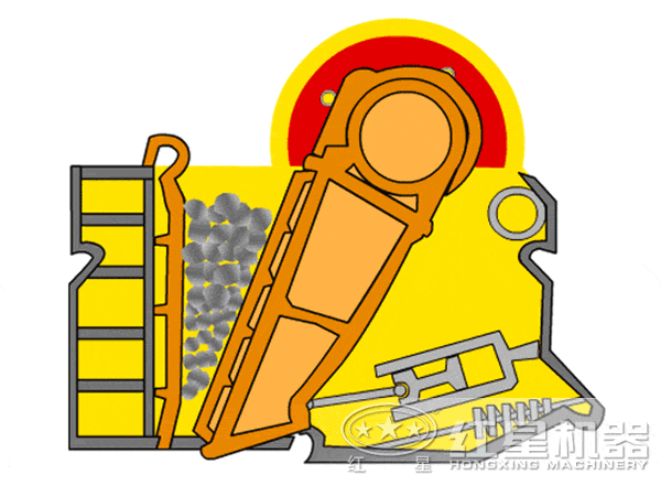 煤礦顎式破碎機(jī)工作原理